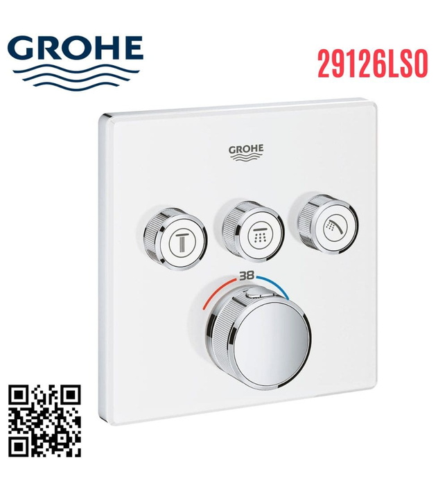 Bộ Trộn Vòi Sen Nhập Khẩu Đức Grohe 29126LS0 