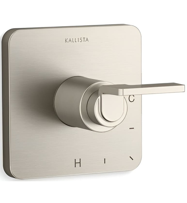 Mặt nạ điều khiển đơn sen tắm màu chrome Kallista P34241-LV-CP