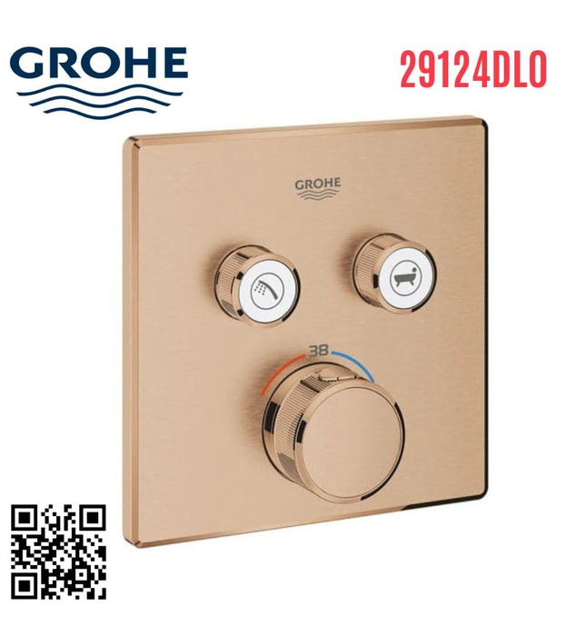 Bộ Trộn Vòi Sen Nhập Khẩu Đức Grohe 29124DL0