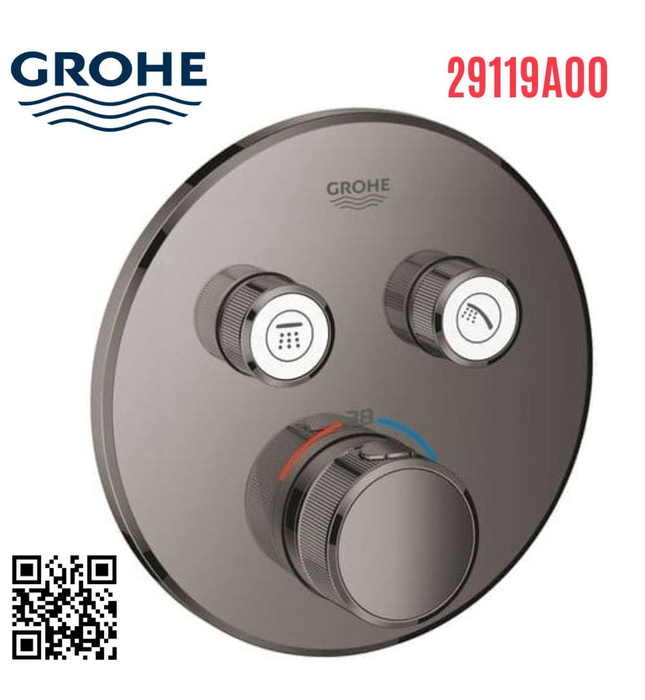 Bộ Trộn Vòi Sen Nhập Khẩu Đức Grohe 29119A00 