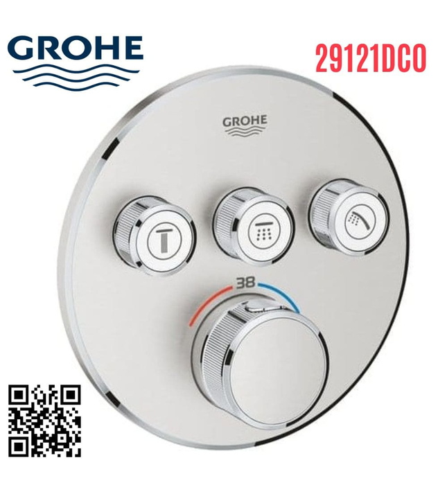 Bộ Trộn Vòi Sen Nhập Khẩu Đức Grohe 29121DC0