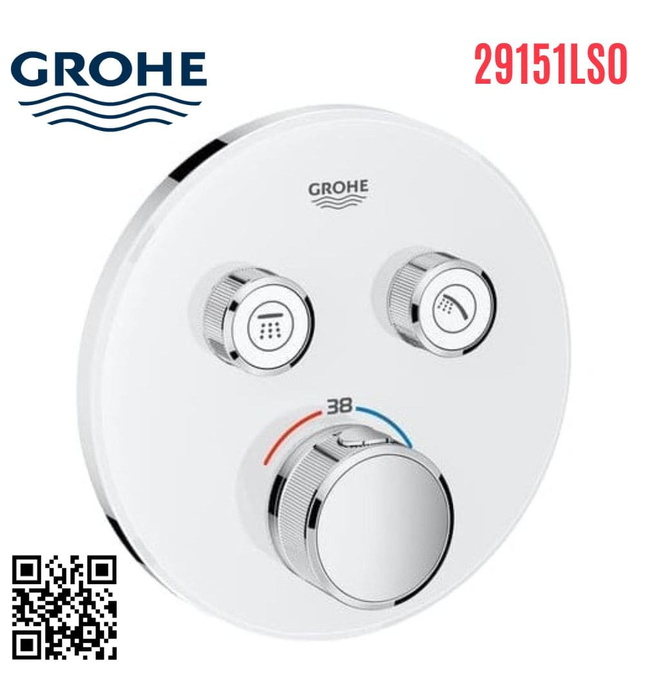 Mặt Nút Nhấn Xả Bồn Cầu Nhập Khẩu Đức Grohe 29151LS0