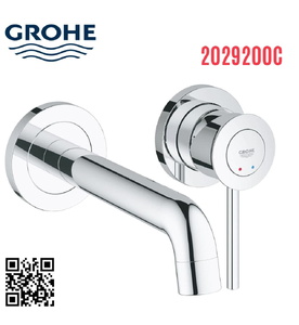 Vòi Chậu Lavabo Nóng Lạnh Âm Tường Đức Grohe 2029200C