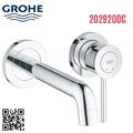 Vòi Chậu Lavabo Nóng Lạnh Âm Tường Đức Grohe 2029200C
