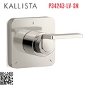 Mặt nạ chuyển đổi hướng dòng nước sen tắm màu nickel Kallista P34243-LV-SN