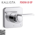 Mặt nạ điều khiển âm lượng sen tắm màu chrome Kallista P34244-LV-CP