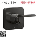 Mặt nạ điều khiển âm lượng sen tắm màu đen Kallista P34244-LV-PGP