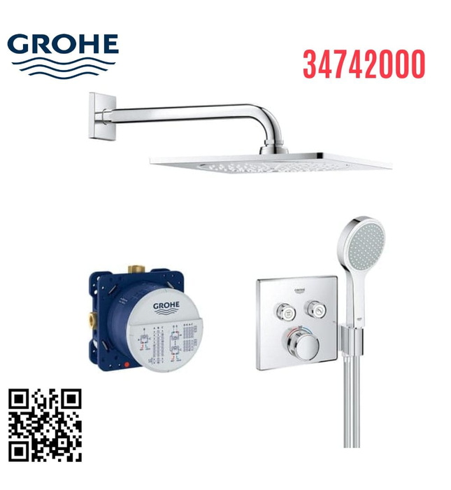Sen Tắm Nóng Lạnh Đức Grohe 34742000