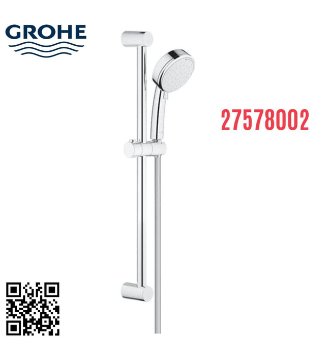 Tay Sen Tắm Kèm Thanh Trượt Nhập Khẩu Đức Grohe 27578002
