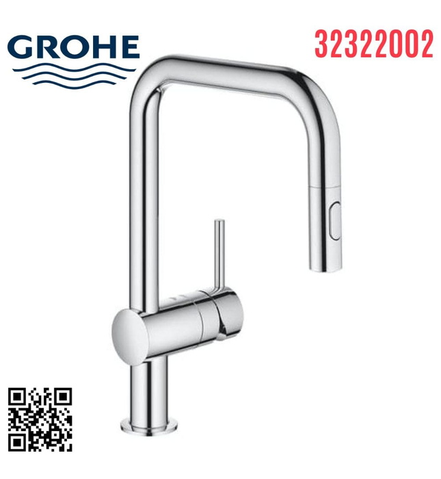 Vòi Chậu Rửa Bát Nóng Lạnh Đức Grohe 32322002
