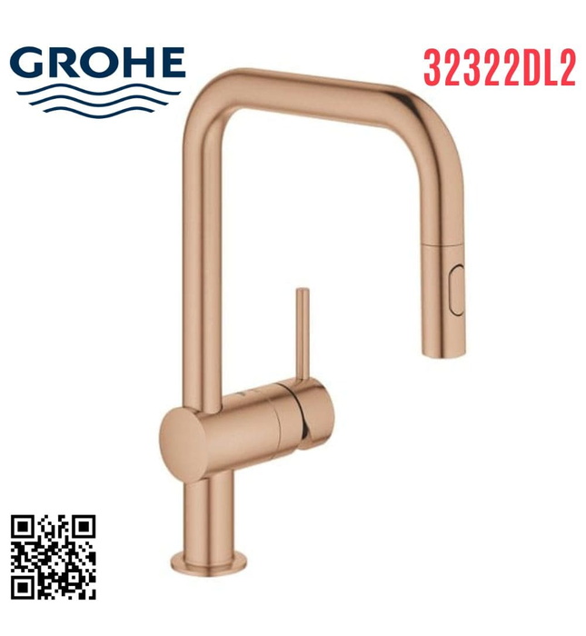 Vòi Chậu Rửa Bát Nóng Lạnh Đức Grohe 32322DL2