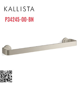 Thanh treo khăn đơn 18" màu nickel Kallista P34245-00-BN