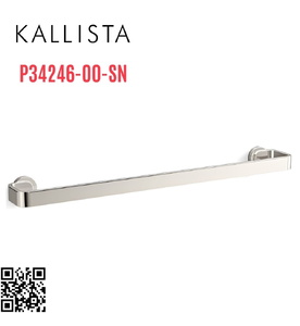 Thanh treo khăn đơn 24" màu nickel Kallista P34246-00-SN