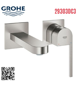 Vòi Chậu Lavabo Nóng Lạnh Âm Tường Đức Grohe 29303DC3