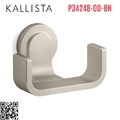 Móc treo tường đôi màu nickel Kallista P34248-00-BN
