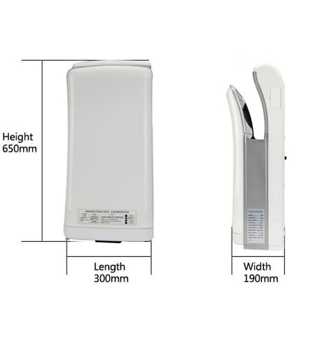 Máy sấy tay cao cấp Miken MST-A1688GR (không chổi than)