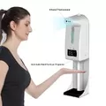 Máy xịt cồn tự động kết hợp máy đo thân nhiệt Miken MKXC-K10 Pro 