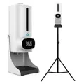 Máy xịt cồn tự động kết hợp máy đo thân nhiệt Miken MKXC-K9Pro