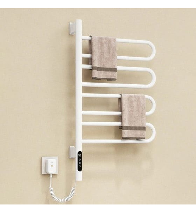 Giàn sấy khăn màu đen thông mình kết nối Wifi Miken G65W-Wifi