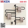 Giàn sấy khăn màu đen thông mình kết nối Wifi Miken G69B-Wifi 