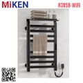 Giàn sấy khăn mặt khăn tắm màu đen Miken R395B-Wifi