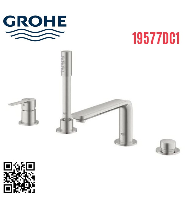 Vòi sen tắm gắn bồn 4 chân GROHE 19577DC1