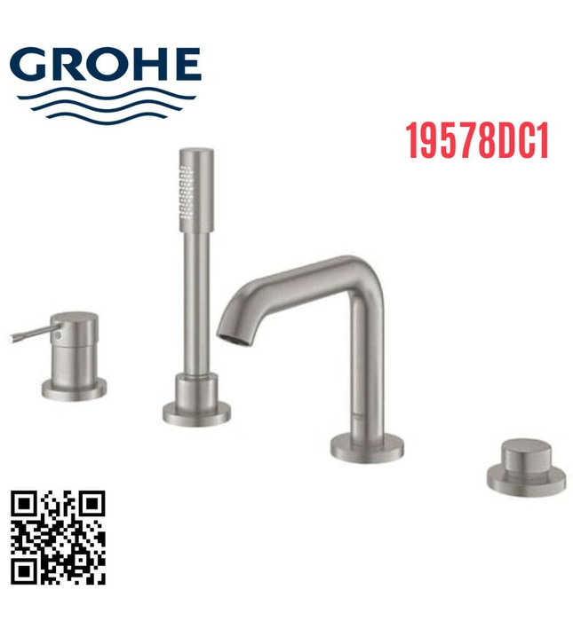 Vòi sen tắm gắn bồn 4 chân GROHE 19578DC1