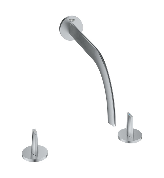 Vòi Chậu Lavabo Nóng Lạnh Âm Tường Đức Grohe 20614SD0