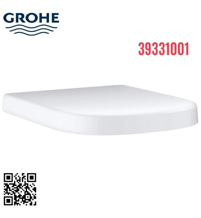 Nắp bồn cầu đóng êm Grohe 39331001