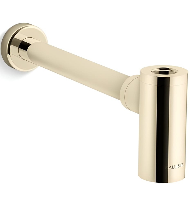 Ống thoát chữ T chậu lavabo màu nickel Kallista P21688-00-AD