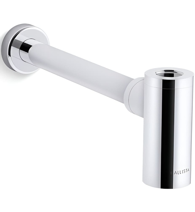 Ống thoát chữ T chậu lavabo màu nickel Kallista P21688-00-AD