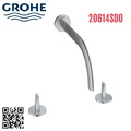 Vòi Chậu Lavabo Nóng Lạnh Âm Tường Đức Grohe 20614SD0