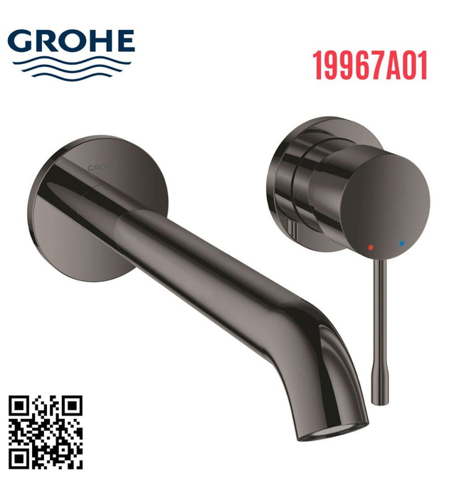 Vòi Chậu Lavabo Nóng Lạnh Âm Tường Đức Grohe 19967A01