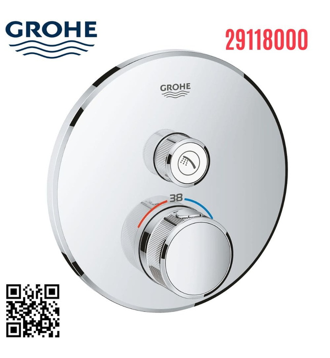 Bộ Trộn Vòi Sen Nhập Khẩu Đức Grohe 29118000