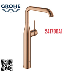 Vòi Chậu Lavabo Nóng Lạnh 1 Lỗ Thân Cao Đức Grohe 24170DA1