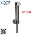 Vòi xịt vệ sinh nhập khẩu màu xám đen Grohe 27513A01