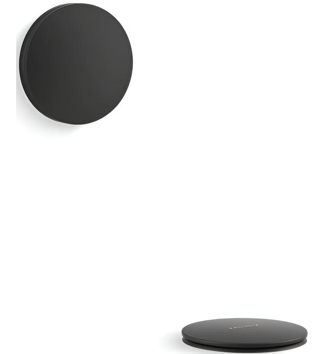 Nút chặn thoát nước bồn tắm màu đen Kallista P21930-00-BL