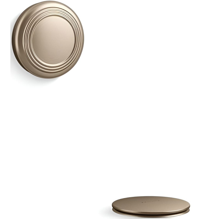 Bộ nút chặn và thoát tràn bồn tắm màu chrome Kallista P21931-00-CP