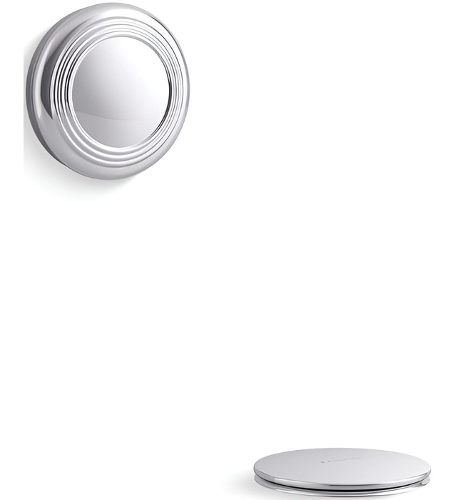 Bộ nút chặn và thoát tràn bồn tắm màu đồng Kallista P21931-00-PB