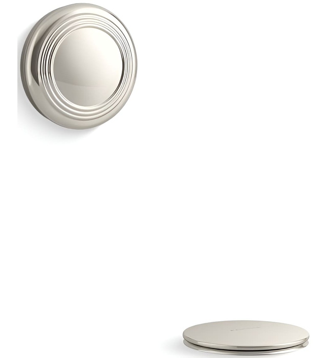 Bộ nút chặn và thoát tràn bồn tắm màu chrome Kallista P21931-00-CP