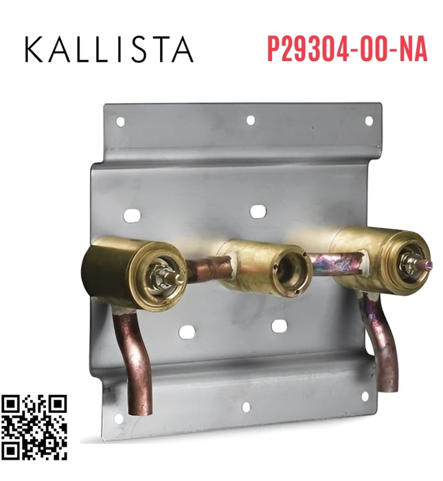 Van sen vòi 3 chân âm tường Kallista P29304-00-NA