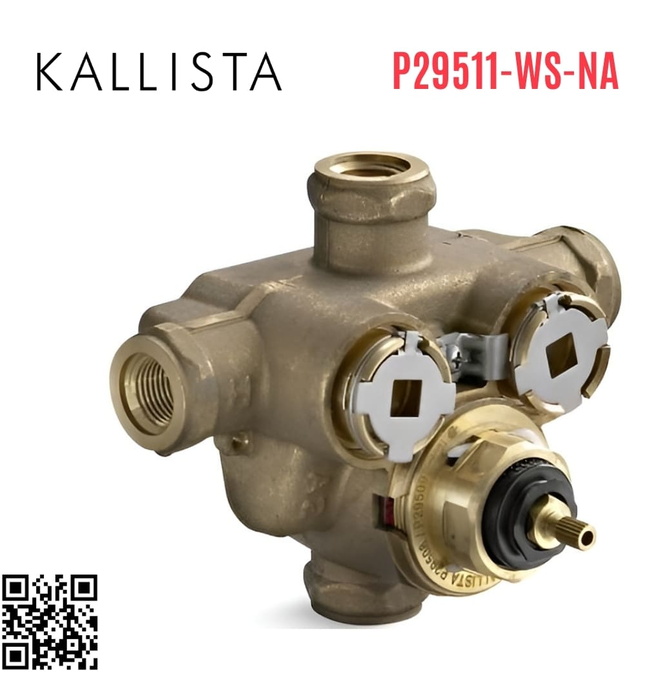 Van trộn nhiệt độ 1/2" Kallista P29511-WS-NA