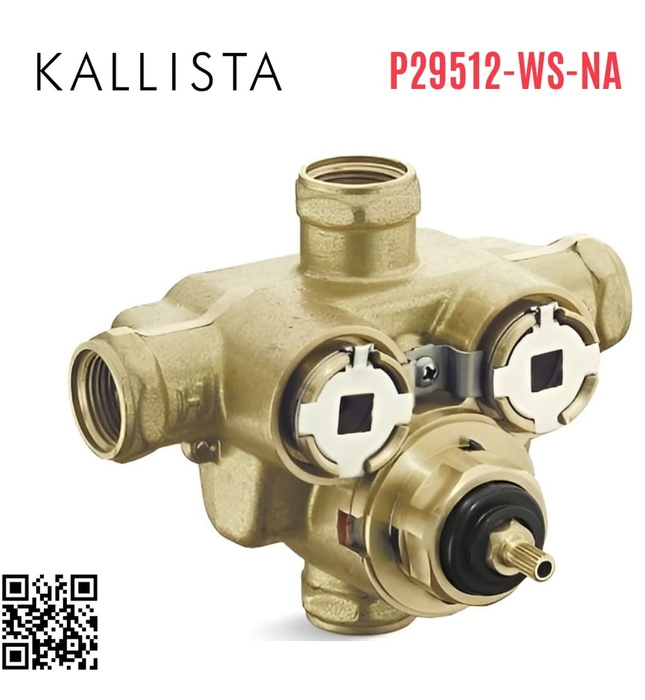 Van trộn nhiệt độ 3/4" Kallista P29512-WS-NA