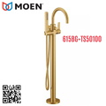 Bộ Sen Xả Bồn Tắm Đặt Sàn Moen 615BG+TS50100