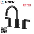 Bộ Sen Xả Bồn Tắm Gắn Bồn Màu Đen Moen T6222BL