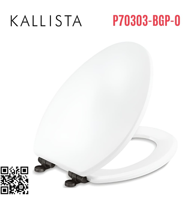 Nắp bàn cầu thường Kallista P70303-BGP-0