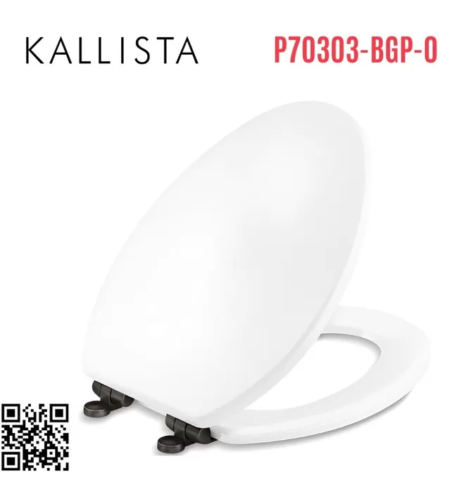 Nắp bàn cầu thường Kallista P70303-BGP-0