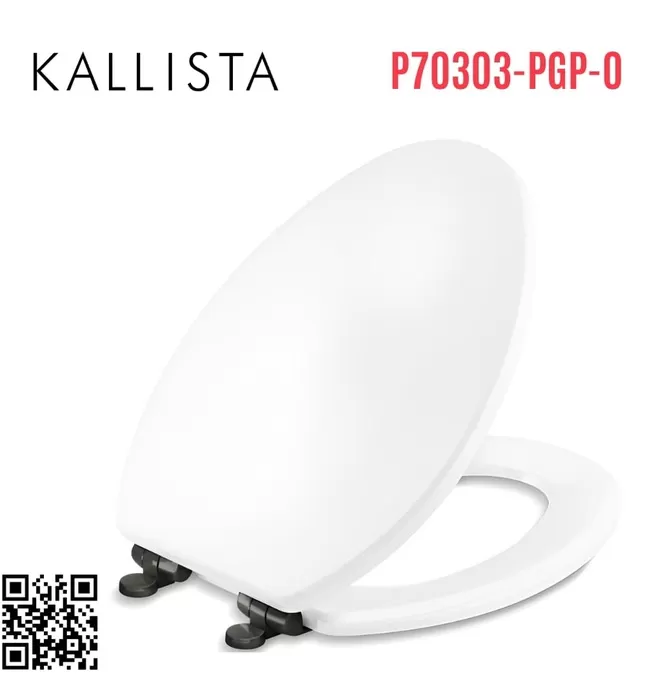 Nắp bàn cầu thường Kallista P70303-PGP-0