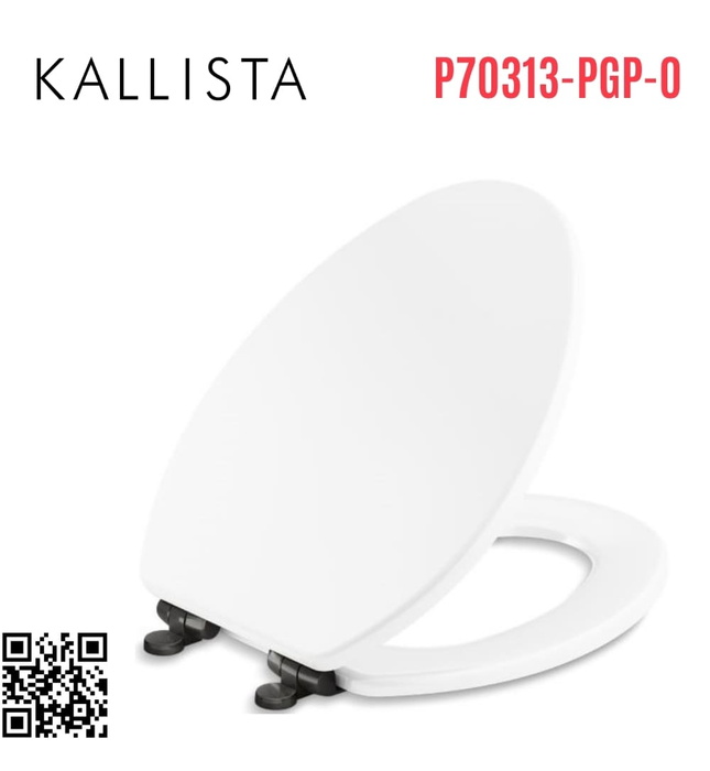 Nắp bàn cầu thường Kallista P70313-PGP-0