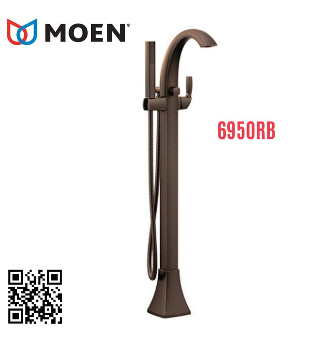 Bộ Sen Xả Bồn Tắm Đặt Sàn Moen 695ORB